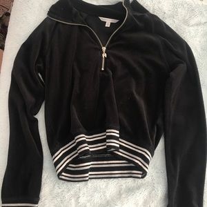 Victoria Secret Pullover Velvet Sweatshirt (Small)